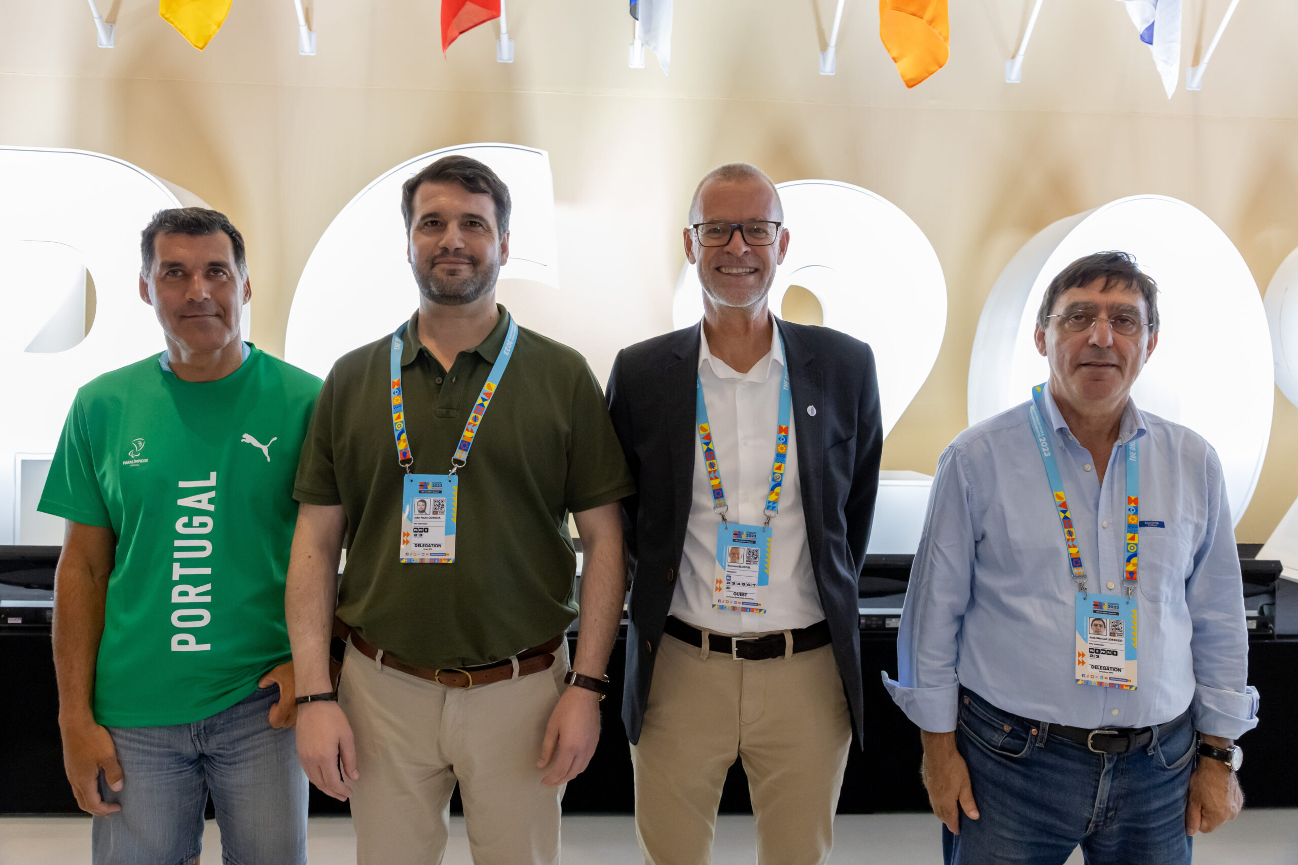 João Paulo Correia em Roterdão a acompanhar os Campeonatos Paralímpicos Europeus