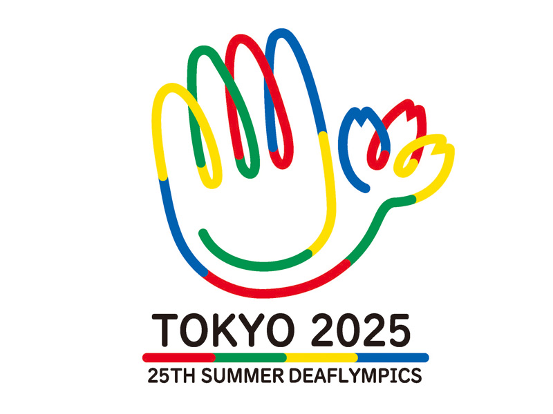 Divulgado o logotipo dos Jogos Surdolímpicos Tóquio'2025