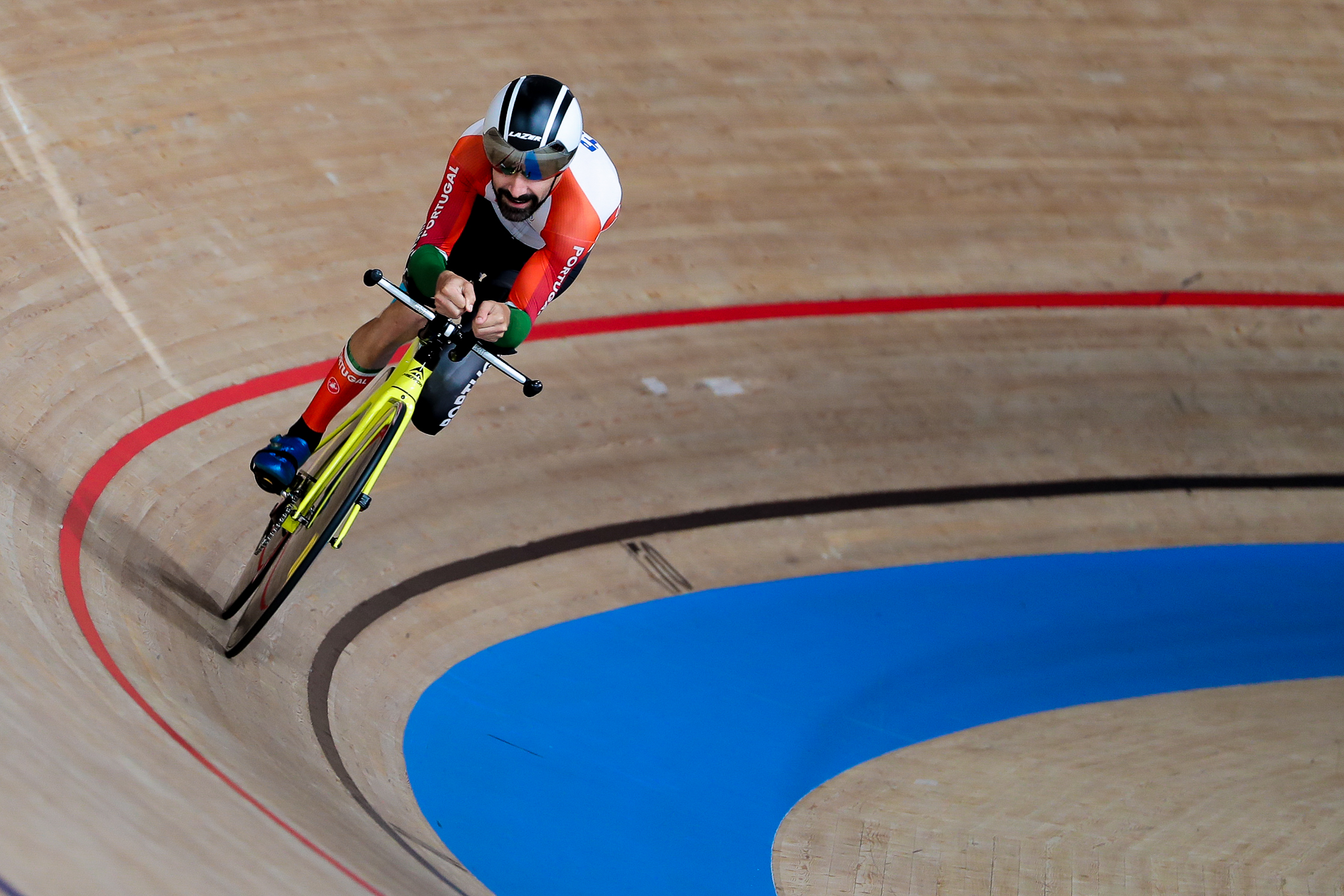Telmo Pinão no Campeonato do Mundo de Ciclismo de Pista