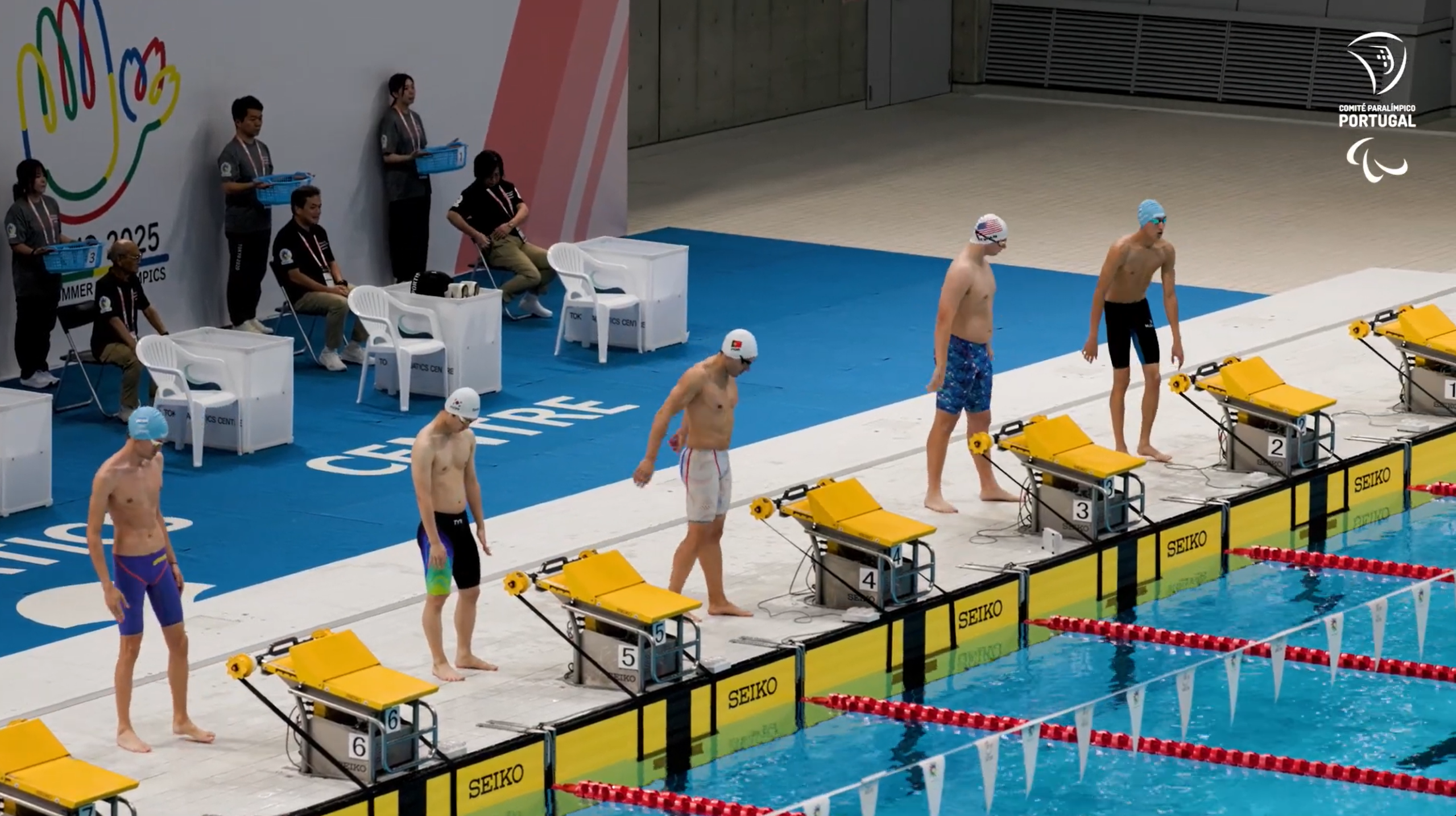 Diogo Neves 50m Costas e Miguel Cruz 400m Estilos | Comité Paralímpico de Portugal