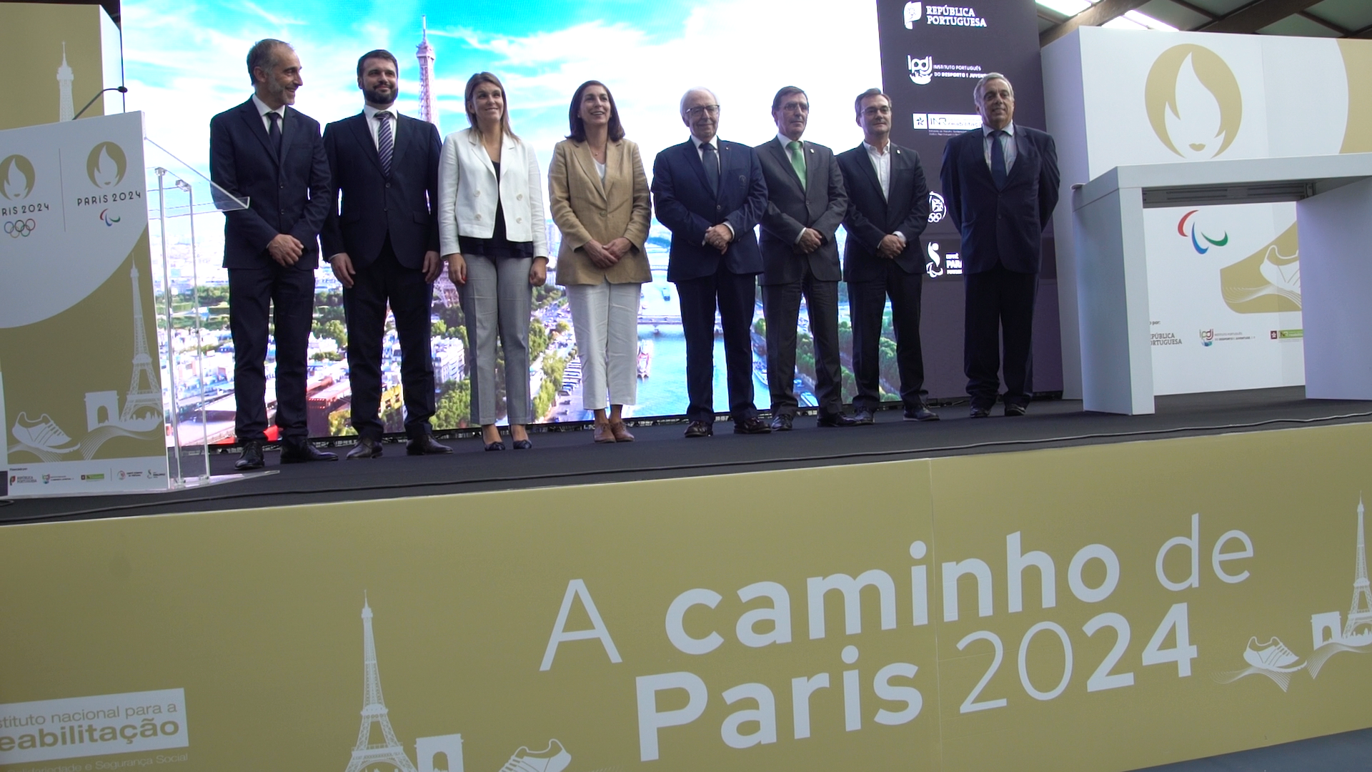 Cerimónia de Assinatura do Contrato-Programa Paris 2024