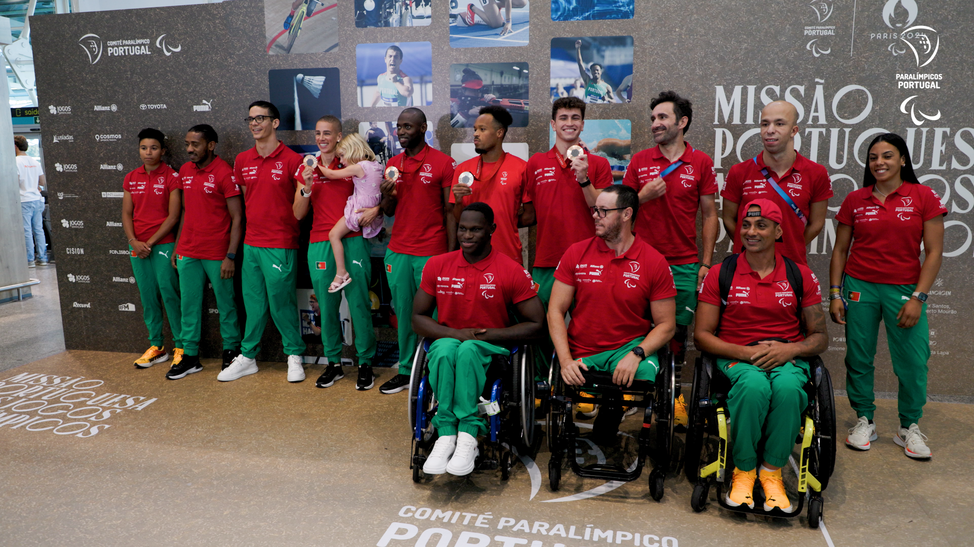 Chegada da Missão Portuguesa aos Jogos Paralímpicos | Paris 2024