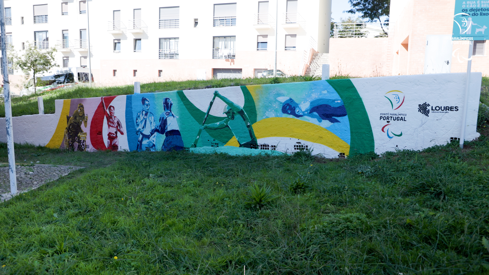 Inauguração de Mural de Atletas Paralímpicos