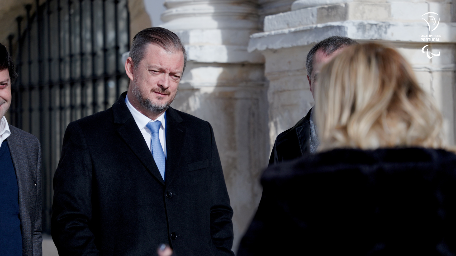Visita de Andrew Parsons a Portugal